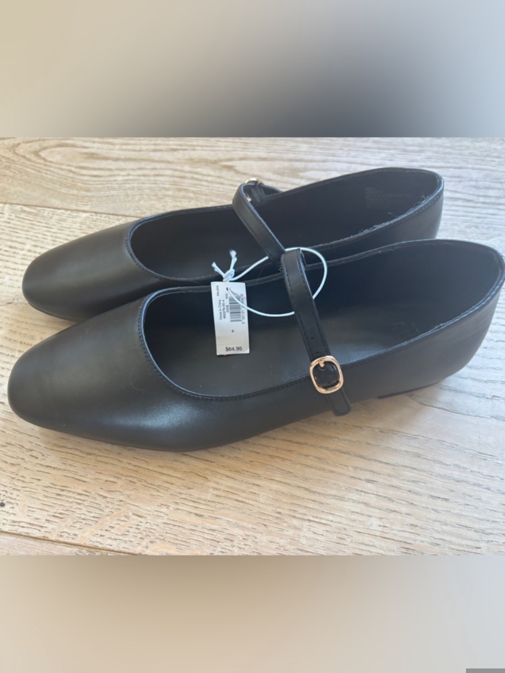 NWT Gap Black Mary Jane Flats, size 9/10